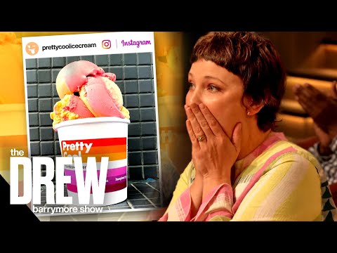 Drew Surprises a Local Community's Ice Cream Hero with a Generous Donation