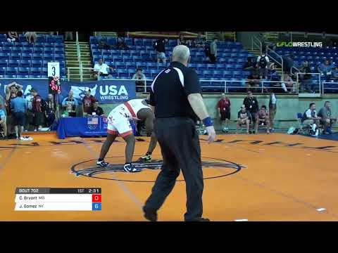 Junior FS 285 Round of 64 - Christian Bryant (MD) vs. Jayson Gomez (NY)