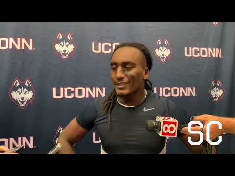 Durante Jones: UConn football postgame press conference (NC State) - 8/31/23