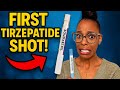 Reacting to My First Tirzepatide Injection | First Dose, First Day, Real Feelings