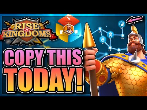 Four City Defense Talent Builds [copy them now] Rise of Kingdoms