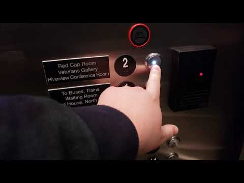 ThyssenKrupp Synergy MRL Traction Elevator @ Union Depot, St. Paul, MN