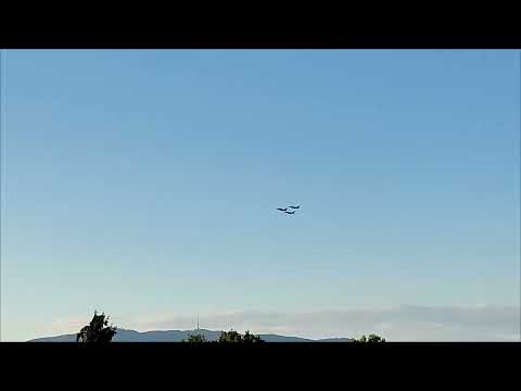 Devet moćnih hrvatskih Rafalea iznad Zagreba 🇭🇷 Svečani vojni mimohod 2025. Zagreb Hrvatska