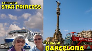 We bid farewell to Star Princess after trying Sabatini's before enjoying the HoHo in Barcalona.