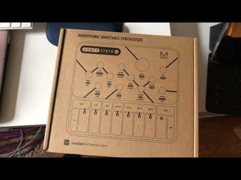 Modal Craft Synth 2.0 unboxing and jam