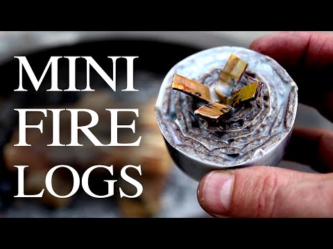 Encendedores caseros para barbacoas en el jardín