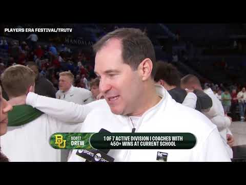 Baylor Scott Drew Post-Game Interview after Win vs. Creighton