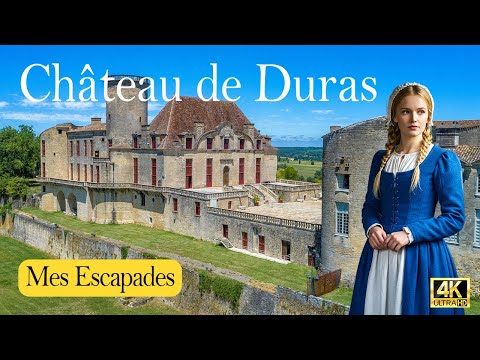 Duras Castle: Key fortress of Gascony | MY GETAWAYS | 4K