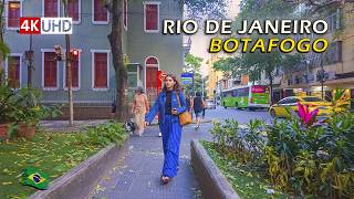 🇧🇷 BOTAFOGO — One of Rio's Best Neighborhoods to Live In — Walking Tour 【 4K UHD 】