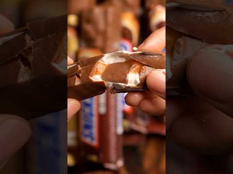 INSIDE CHOCOLATE ICE CREAM: SNICKERS, TWIX, BOUNTY, MARS #asmr #mukbang