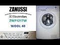 Zanussi Progress 1200 Hydrosystem ZWF1217W Wool 40