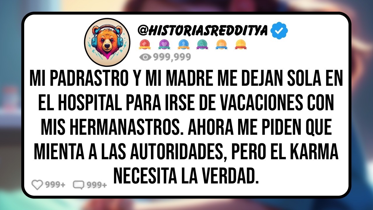 Mi PADRASTRO Llevó a mi MAMÁ y sus Hijos de Vacaciones Mientras me Dejaban Sola en el Hospital...