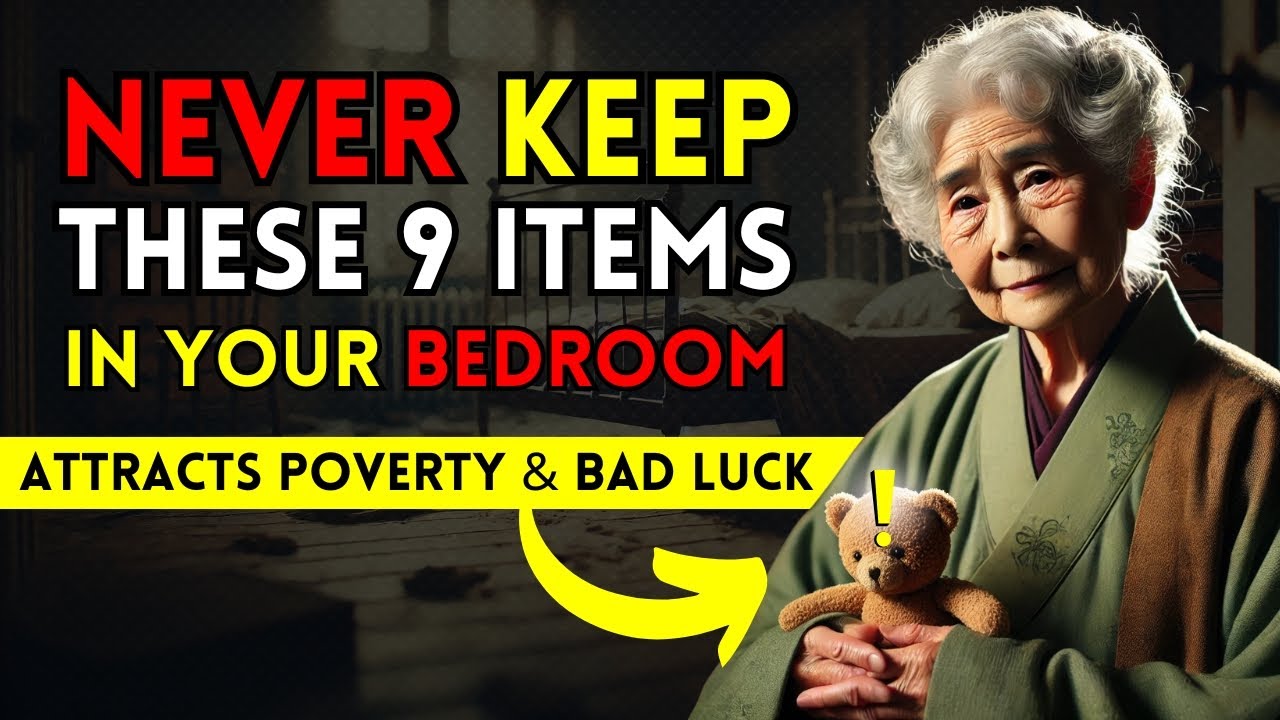WARNING: Remove These 9 Things From Your Bedroom–They Attract Poverty & Bad Luck |Buddhist Teachings