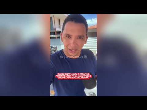 Caminhonete ligada à CONAFER é apreendida pela PM em Sousa e liberada após esclarecimentos