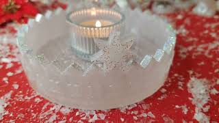 "Kruh Nekonečného Světla" - něžně sněžný orgonitový nekonečný kalendář