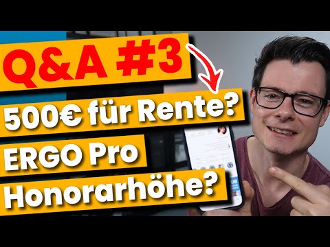Mein Rentenbeitrag, ERGO Pro, Widerspruchsrecht Lebensversicherung, etc. | Versicherungs-Q&A #3