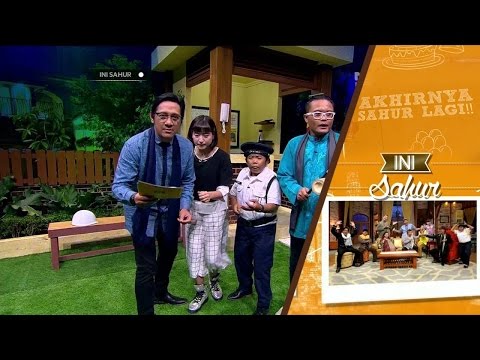Ini Sahur 14 Juni 2016 Part 3/8 - Titi Kamal dan Kartika Putri