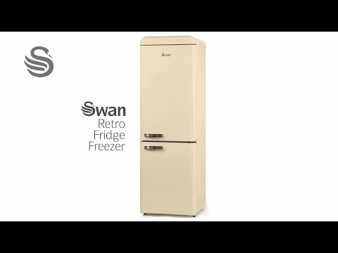 Swan Retro Fridge Freezer - 