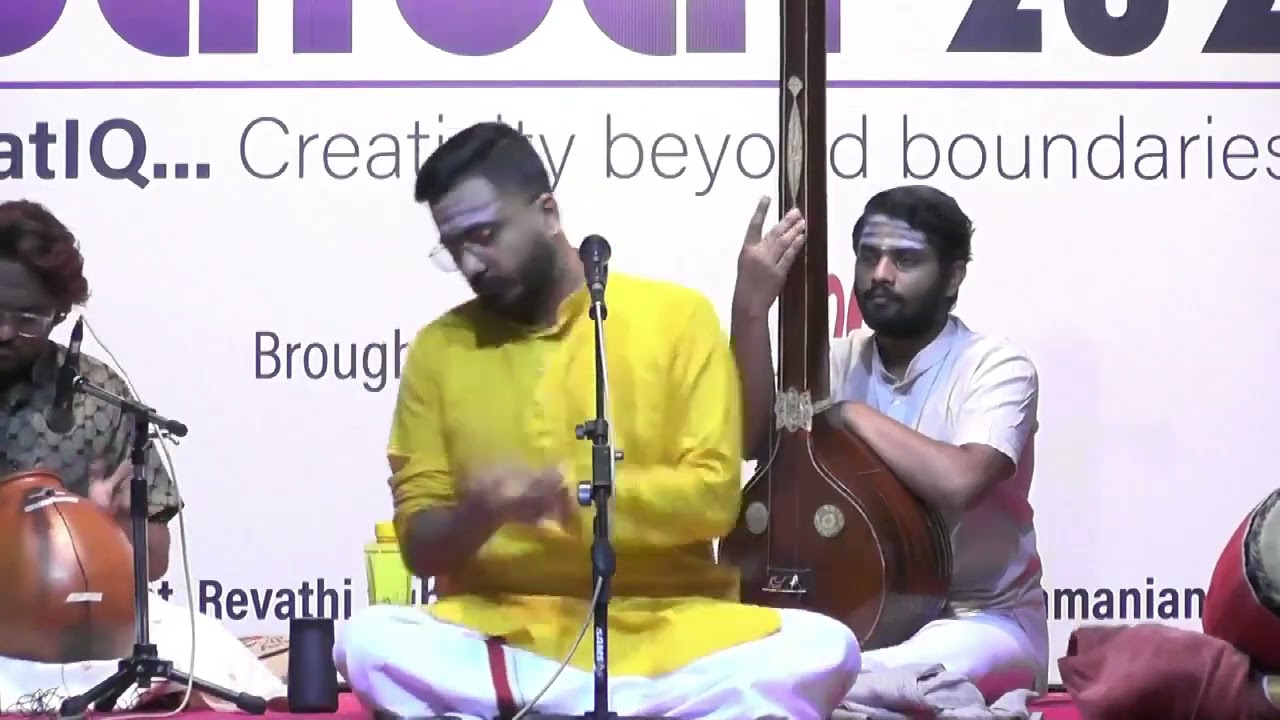K. Bharat Sundar - Vocal l Pallavi Darbar 2022 l Carnatica & Sri Parthasarathy Swami Sabha