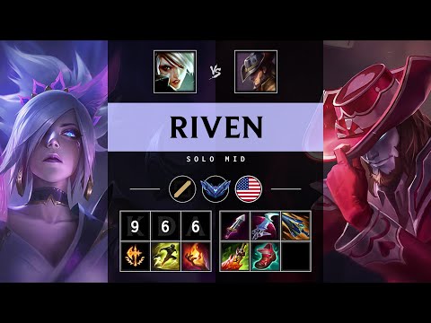 Riven Mid vs Twisted Fate - NA Diamond Patch 25.18