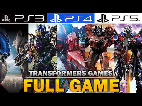 Saga Transformers - Full Game Walkthrough Gameplay Part 1 (PS5)
