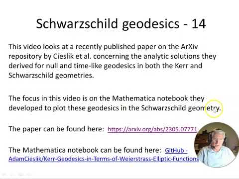 Schwarzschild geodesics - 14