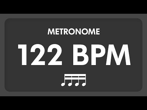 122 BPM - Metronome - 16th Notes