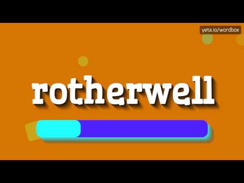 ROTHERWELL - HOW TO PRONOUNCE IT? #rotherwell