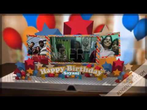 Happy 23rd birthday Sayani..