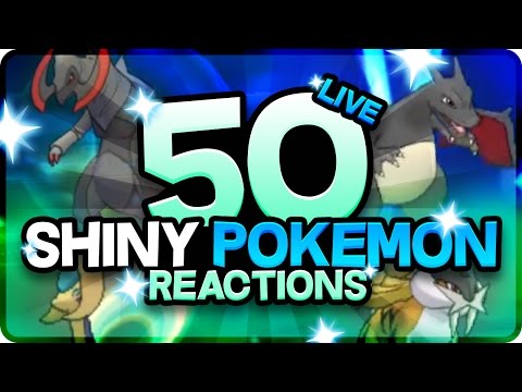 50 HYPE SHINY POKEMON REACTIONS! Pokemon Shiny Montage! 250 Shinies Before Pokemon Sun and Moon!