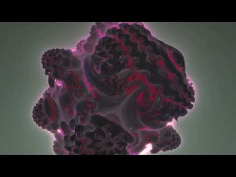 [4K] 360° VR - Psychedelic Visual Fractal Trip 001 - The Mandelbulb Lightshow [60fps]