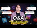 Q&A | Ask Me Anything | CFA | FRM | SCR | 2024