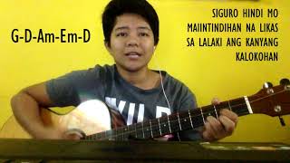 PAROKYA NI EDGAR - WALA LANG YUN | Guitar Chord + Lyrics On Screen