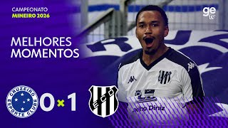 CRUZEIRO 0 X 1 DEMOCRATA | MELHORES MOMENTOS | CAMPEONATO MINEIRO 2026 | ge tv