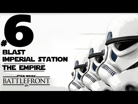 Star Wars Battlefront Blast Mode Imperial Station / The Empire Multiplayer Gameplay