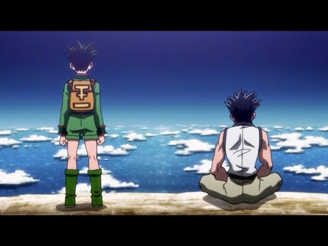 Gon finally meets Ging