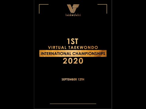 1st Virtual Taekwondo International Championship 2020 instruction