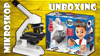 Unboxing Mikroskop für Anfänger und Kinder Spielzeug - microscope unboxing toy