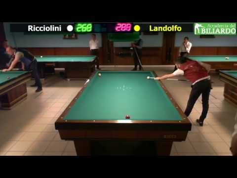 Landolfo vs Ricciolini - Gara Interregionale 1/2/3 Cat. CSB Accademia del Biliardo Terni 4 Giu 2017