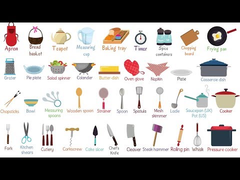 Kitchen tools useful list