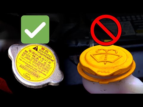 Where To Pour Coolant in a Car