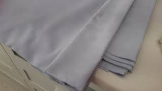 Techniques on how to hem a curtain