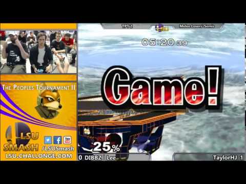 TPT II Melee Singles LS - DIBBZ | Lee vs. TaylorHJ
