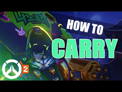 Thought process of a Rank 1 Player in Overwatch 2 (D.va) (Season 6)