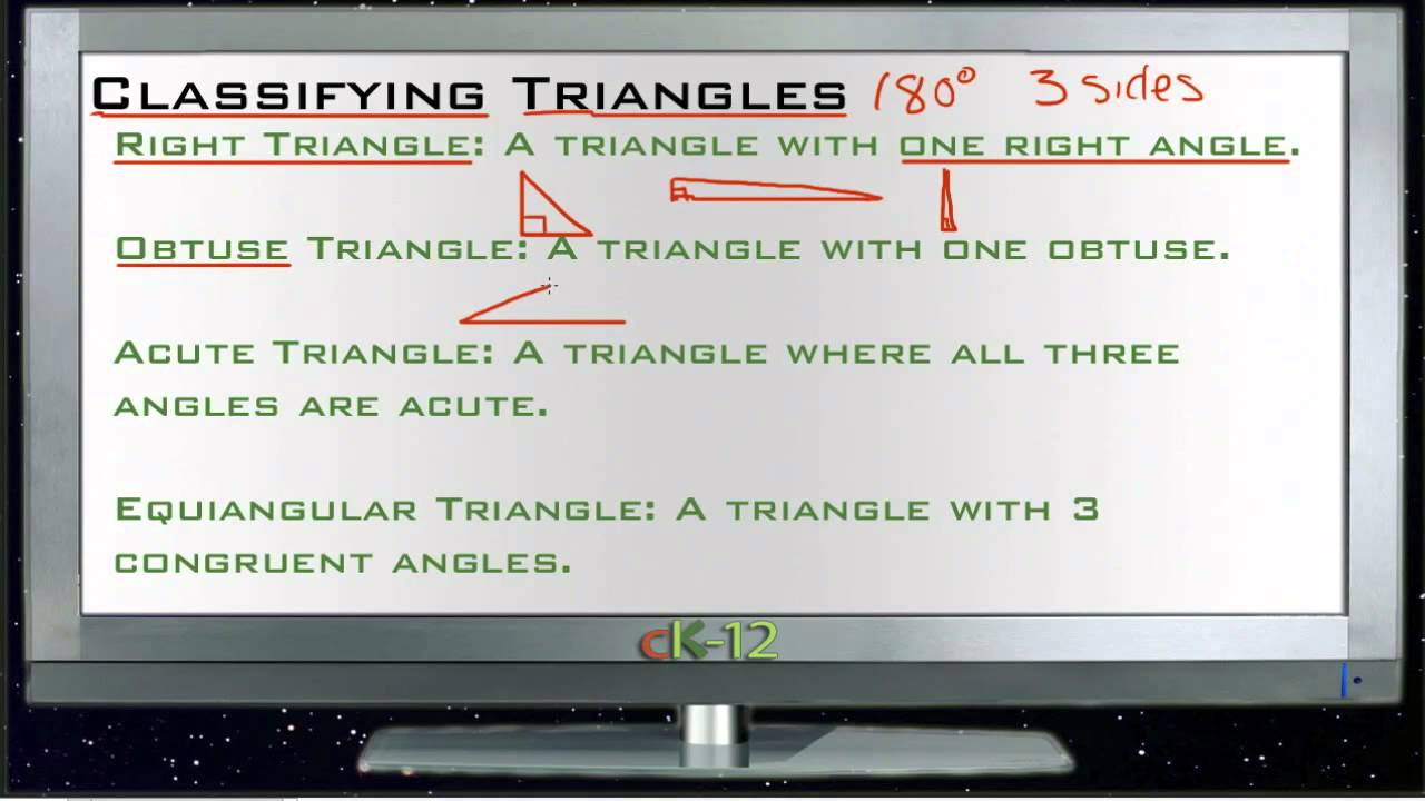 Classifying Triangles: Lesson (Basic Geometry Concepts)