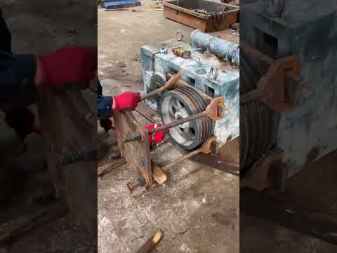 Belt pulley installation technology- Good tools and machinery make work easy