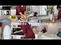 A QUIET DAY AT HOME HOUSEWORK AND COOKING ‍