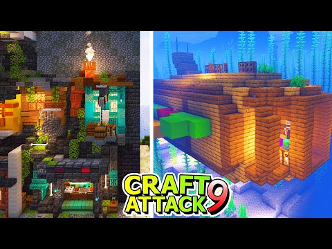 Ein U-Brot, Askaban & die WELT?! Tour bei Clym, Zinus & Tim Jacken! - Minecraft Craft Attack 9 #38