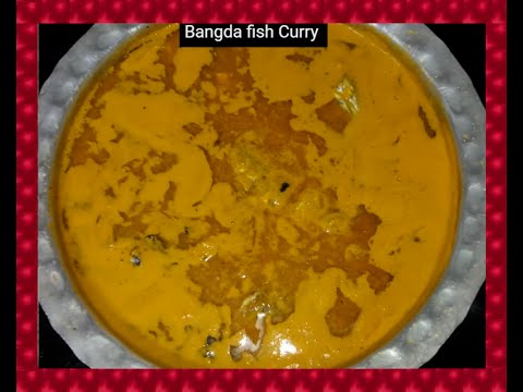 Mackerel/Bangda fish Curry Marathi Recipe Video