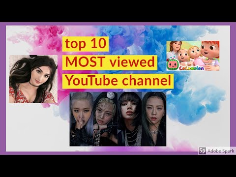 top 10 MOST VIEWED YOUTUBE CHANNEL 2020